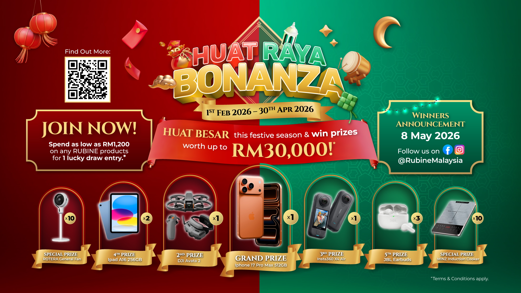 RUBINE Huat Raya Bonanza